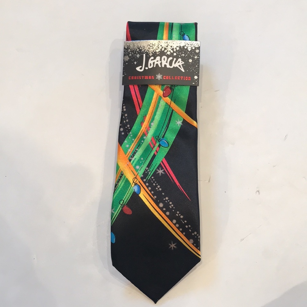 Jerry Garcia Christmas Tie NWT Mens